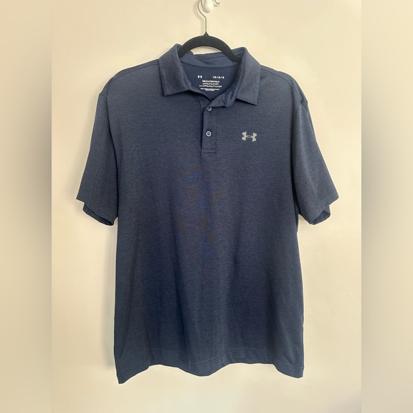 Under Armour Other - Under Armour Playoff Polo Short Sleeve Shirt Size L EUC